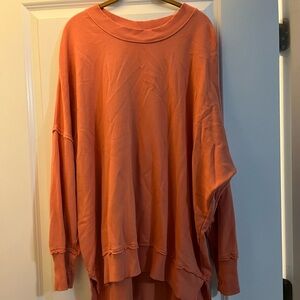 Oversized crewneck sweater